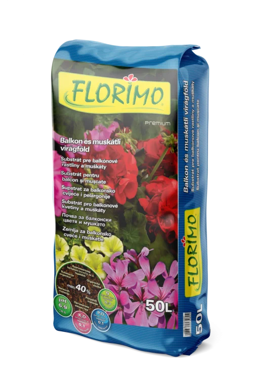 FLORIMO MUSKÁTLI-BALKON 50 L VIRÁGFÖLD