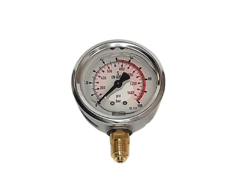 MANOMÉTER 0-100 63MM GLICERINESERINES/FEM/