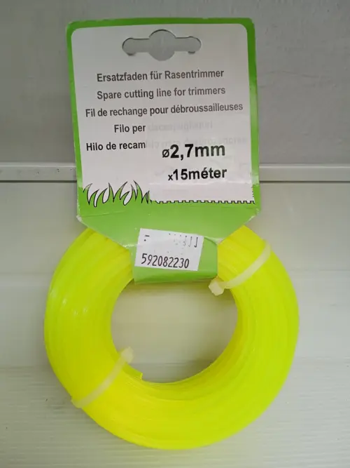 DAMIL 2,7x15 SÁRGA SZÖGLETES