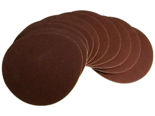 Scheppach Csiszoló koronglap készlet BTS 800-hoz, szemcsézet 180 (10 db) 