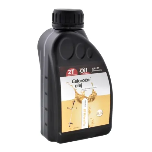 Riwall PRO Egészéves Riwall olaj 2T, 2-ütemű motorokba (0.5l) 