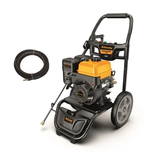 Riwall PRO RPPW 207 SET benzinmotoros magasnyomású mosó 207 bar, tartozékokkal