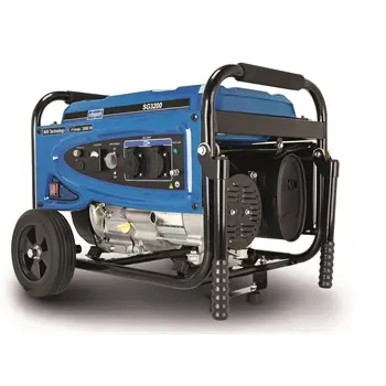 SCHEPPACH SG 3200 - vázszerkezetes áramfejlesztő, 2800 W, AVR szabályozással