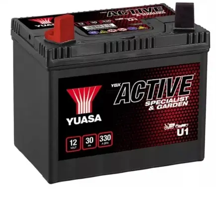 AKKUMULÁTOR 12V 30AH FŰNYÍRÓ YUASA B+