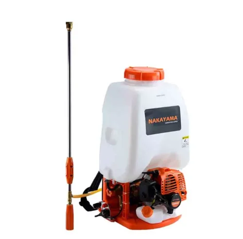 NAKAYAMA 2 ütemű benzines permetező, 26cm3, 25L, NS2635
