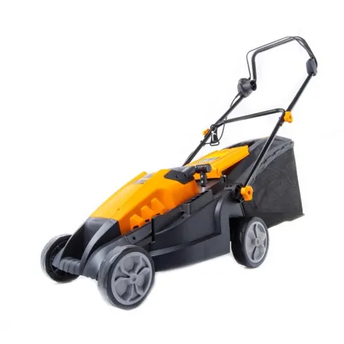 Riwall PRO REM 3816i elektromos fűnyíró indukciós motorral 2 az 1-ben