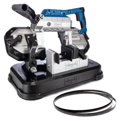 Scheppach MBS 1200 fémdaraboló szalagfűrész 2 az 1-ben