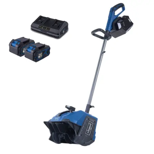 Scheppach BC-SNB410-X-SET XL2 2x20 V IXES akkus hófúvó + 4Ah akkumulátor + 4,5 A dupla töltő