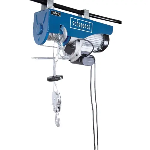 Scheppach HRS 1000 elektromos drótköteles csörlő-emelő