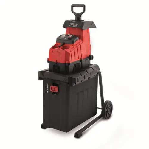 Scheppach GS 70 elektromos hengeres ágaprító gyűjtőedénnyel, 2800 W