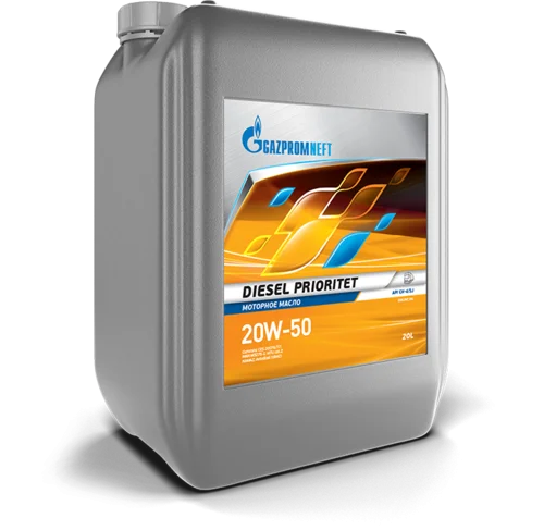 GAZPROMNEFT DIESEL PRIORITET 20W-50 API CH-4/SL 5L