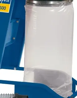 Scheppach Műanyag porzsák fűrészporhoz DC 12 / HA 1600 / HD 12-höz 