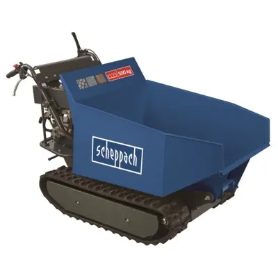 Scheppach DP 5000 - hernyőtalpas szállítógép hidraulikus billenéssel és 500 kg-os terheléssel 