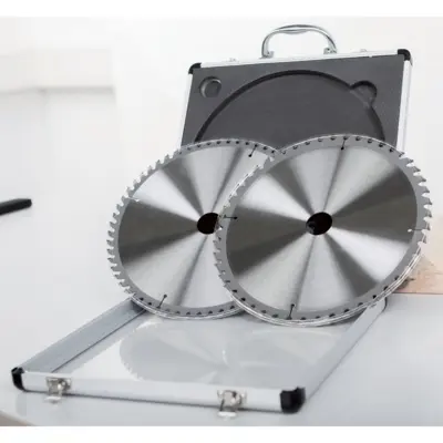 Scheppach Körfűrészlap készlet (2 db) 254 mm kofferben 