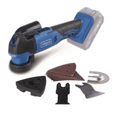 Scheppach C-MT40-X akkus multifunkciós oszcillációs gép, IXES 20 V (akku és töltő nélkül)