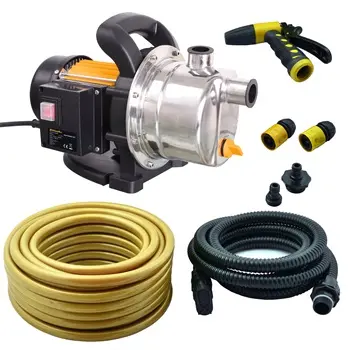 RIWALL REJP 1000 INOX SET - kerti szivattyú 1000 W + tartozékokkal
